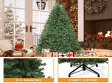 7.5ft Premium Spruce Artificial Christmas Tree, Holiday Christmas Pine Tree with 1346 Branch 59939337