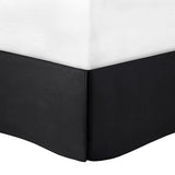 7 Piece Cotton Printed Comforter Set Black Queen B03597261