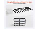 100L 6 Storage Drawers, Sturdy Organizer , Clear Storage Bins for Office, Craft Rooms, and Home 51756733