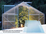 14 Pieces Set 2' Polycarbonate Panel,Twin-Wall Polycarbonate Sheets Waterproof UV W2505P151779