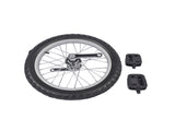 Height Adjustable Unicycle, 16 Inch Wheel Monocycle for Balance Exercise, Easy Assembly Singe Wheel 42138352