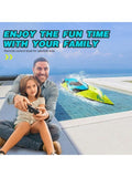4DRC S2 4DRC Fast Boat For Pools And Lakes,Remote Control Boat With LED Lights,2.4GHz High Speed 55684054