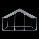 ZUN XPT033 Outdoor chicken coop metal big space 10*6*6FT W1711P155356