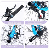 Freestyle Kids Bike Double Disc Brakes 26 Inch Children's Bicycle for Boys Girls Age 12 Years W1019P146831