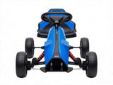 Blue 12V Electric Go Kart Kids Ride On Toy with EVA Tires, for Backyard Outdoor Play, 2 Speeds, 28979378