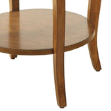 Walnut End Table with 1-Drawer B062P181371