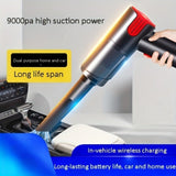 Wireless red Car cleaner wireless usb charging car cleaner home handheld mini desktop 00960460