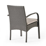 CORDOBA KD PE WICKER DINING CHAIR 56449.00IRNGRY