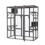 Extra Large Cat Cage - Gray W2181P151913