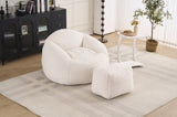 Foam Bean Bag Chairs for Adults/Teens with Filling,Bean Bag Lazy Sofa with Ultra Soft Chenille W2915P283421