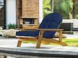 Adirondack Chair Cushion, Rocking Chair Cushion 44x19.4x4 inch, High Weather Resistant Tufted 84730041