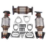 ZUN Catalytic Converters Set for Honda Pilot 3.5L 2005 2006 2007 2008 45106 45107 45108 76171678