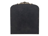 24" x 36" Gold Arch Mirror, Baroque Inspired Wall Decor for Bathroom Bedroom Living Room W2078123418