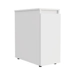 ZUN Leicester Bathroom Storage Cabinet, Liftable Top, One Drawer B200P148731