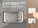 40X32 inch Bathroom Led Classy Vanity Mirror with High Lumen,Black metal frame,Dimmable Touch,Wall W1992121014