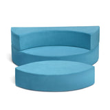 Kids Sofa Bed,Modular Couch Free Combination,Convertible Toddler Play Couch Furniture for Small W1889P337612