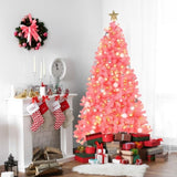 6ft 250 Lights PVC Material 900 Branches Automatic Tree Structure Warm White Two-Color 8 Modes With 34718426