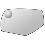 Driver Side Mirror Glass Heated With Signal fit for Silverado Sierra 2014 -2018 25470965