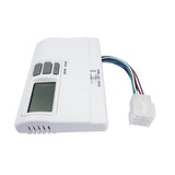 Wall Mount Thermostat for Cooling Heating Battery Powered HVAC System Push Button App Controlled 32115687