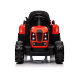 ZUN Ride on Tractor with Trailer,12V Battery Powered Electric Tractor Toy w/Remote Control,electric car W1396124965