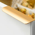 ZUN 200MM Hidden Cabinet Handles Alloy Kitchen Cupboard Pulls Drawer Hardware Knobs 75798556