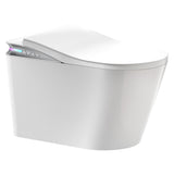 Smart Toilet With Foot Sensing Open Cover & Seat, Buttons Control, Night Light, Leakage Protection, W1865P253926
