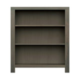 36 inch high 3-shelf Bookcase, No Assembly Required, Barnwood Finish GL-B108131550