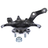 Front Left Steering Knuckle & Wheel Bearing Hub Assembly Replacement for Honda Civic 2006-2011 06519755