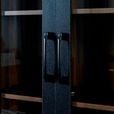 70.87" H Display Storage Cabinet , 4 Tier multi-functional pull-out multi-tier storage shelf & 2 W331P295246