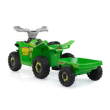 6V Kids Electric ATV, Toddler Ride on Car with Trailer, Music, Bluetooth Power Display for Boys W2181P164287