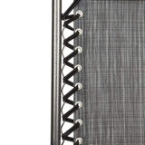 Infinity Zero Gravity Chair Pack 2, Outdoor Lounge Patio Chairs with Pillow and Utility Tray 81629870