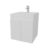 Shoshoni Bathroom Vanity with two Doors, White B128P314801