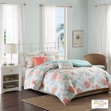 Full/Queen 6 Piece Cotton Sateen Duvet Cover Set B03597308