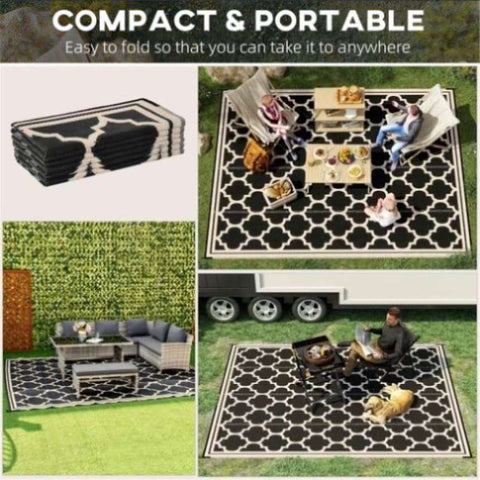 ZUN Camping Carpet/Outdoor Rug/Straw Floor Mat -AS （Prohibited by WalMart） 74695293