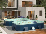 2.6m PVC folding pool bathes and cools in summer, suitable for outdoor patio beach W2710P330782
