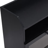 ZUN Sleek & Modern Design TV Stand with Acrylic Board Door, Chic Elegant Media Console for TVs Up to 02568385