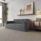 Sofa-in-a-Box, Memory Foam 3-Seater Couch, No Installation & Easy to Transport, Deep Seat Modern W1960P336129