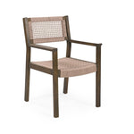 ZUN BRAIDED DINING CHAIR Light Brown N779P202840G