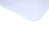 PVC Dull Polish Chairmat Protection Floor Mat 90x120x0.15cm Rectangular 75505734
