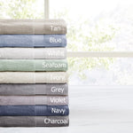 ZUN 6 Piece Organic Cotton Towel Set B03598754