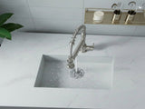 Kitchen Faucet with Pull Down Sprayer, Touch On Single Handle 2- Function Stainless Steel Spring 46626582