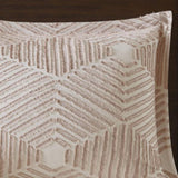 King/Cal King Cotton Jacquard Duvet Cover Set B035129134