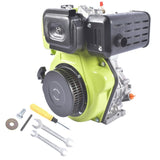 10HP 4Stroke Single-Cylinder Diesel Engine 418CC 6300W Recoil 3600RPM Air Cooled 79968758