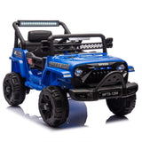 ZUN 12V Kids Ride On Electric Truck Car W/Parents Control,2WD,Four-wheel suspension,Early education W1578P187460