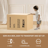 LY-031OR SWIVEL COMPRESSION CHAIR Single-seat compression chair, Crochet yarn material, Full Sponge W2231P261424