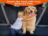 Dog Car Seat Cover, Back Seat Extender for Dogs,Dog Hammock for Car Backseat, Non Inflatable Dog 65741363