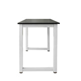 110cm Decent High Strength Wooden Computer Desk Black 47162360