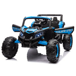 ZUN 12V Ride On Car with Remote Control,UTV ride on for kid,3-Point Safety Harness, Music Player W1396126989