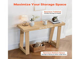 36-Inch Wooden Console Table, Sleek Rectangular Design for Entryways, Bedrooms, Living Rooms, and 59933921