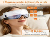 Foldable Eye Massage Mask with Voice Control, Heating Air Compression & Vibration, Built-in Wireless 95838588